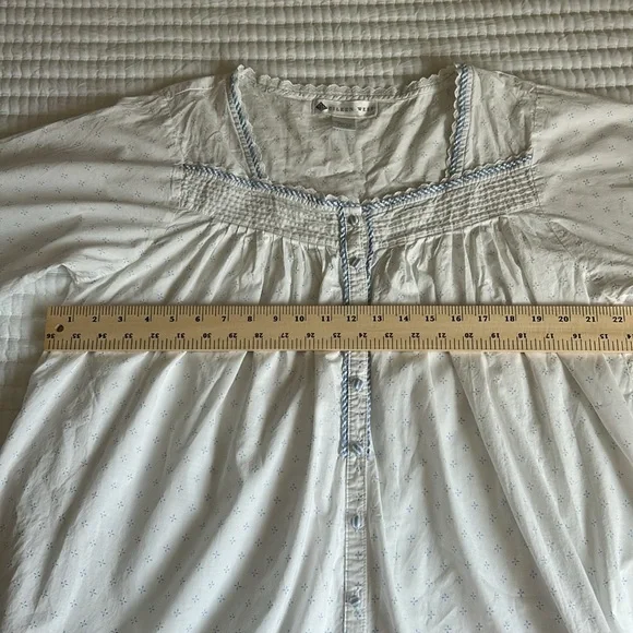 Eileen West Long Sleeve Cotton Nightgown - Picture 10 of 12